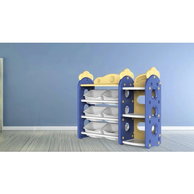 S51B萝卜款儿童物品收纳架（货号：9051B）